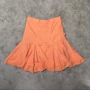 Pumpkin Patch Cotton Party Skirt, Girls’ Size 8